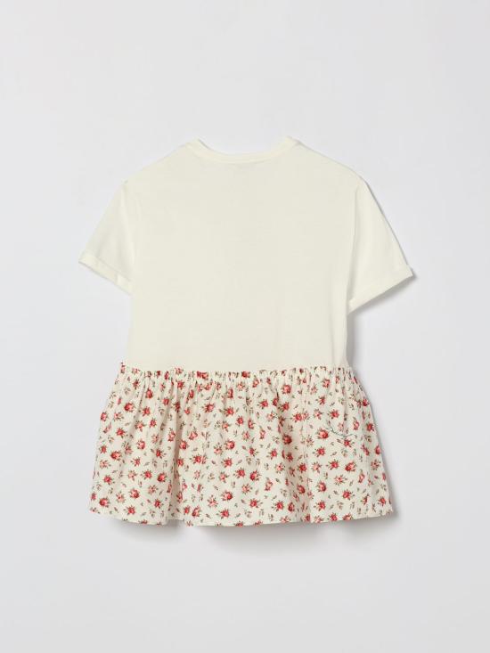 26SS [키즈] 돌체앤가바나 원피스 L5JDB8G7PVM S9000 White - DOLCE & GABBANA