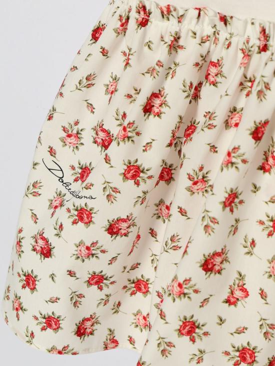 26SS [키즈] 돌체앤가바나 원피스 L5JDB8G7PVM S9000 White - DOLCE & GABBANA