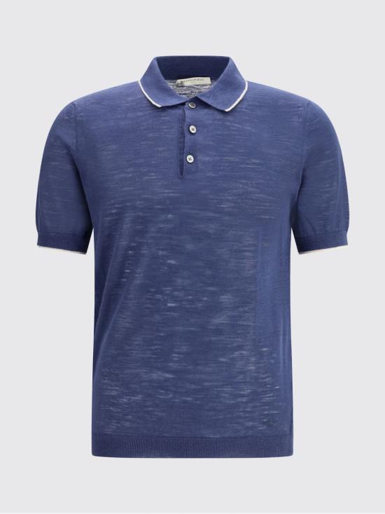 26SS 브룩스 필드 폴로 티셔츠 203CD020 7056 Indigo - BROOKSFIELD