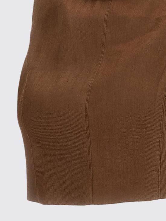 26SS 엘리자베타프랜치 민소매 티셔츠 TO06062E2 600 Brown - ELISABETTA FRANCHI