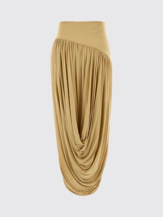 26SS 살바토레 페라가모 롱 스커트 13H492 788180 Nude - SALVATORE FERRAGAMO