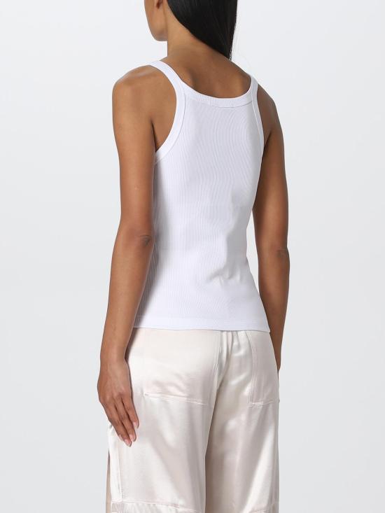 26SS 펜디 코튼 탑 FS7966ANQM F0ZNM White - FENDI