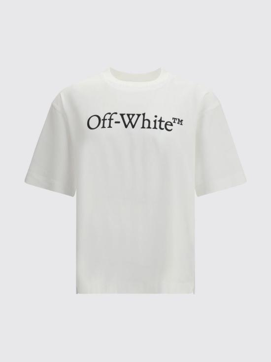 26SS 오프화이트 반팔 티셔츠 44MAA120C9J0080 0110 White - OFF WHITE