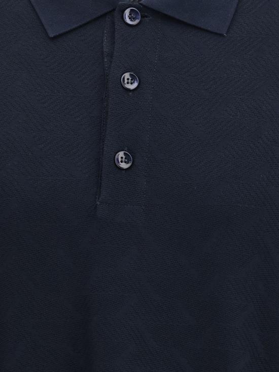 26SS 조르지오 아르마니 폴로 티셔츠 GM003150TE20342 UB081 Navy - GIORGIO ARMANI