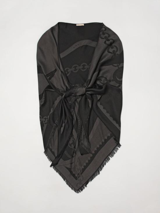 26SS 리우조 머플러/스카프 2A6024T0300 22222 Black - LIU JO