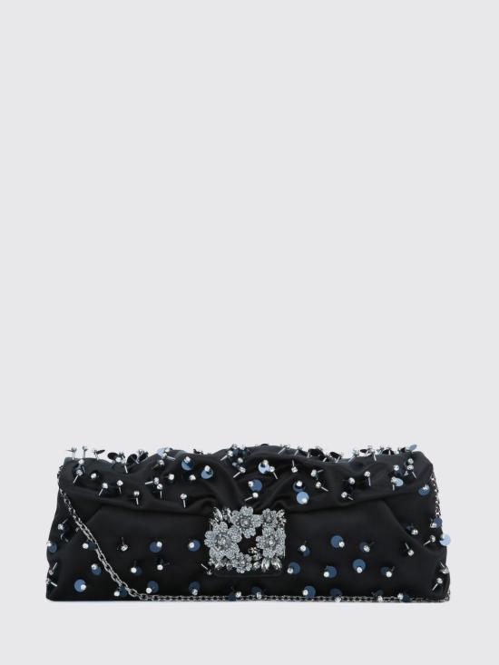 26SS 로저비비에 클러치/파우치 RBWANVC3200RS0 999 Black