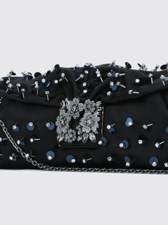 26SS 로저비비에 클러치/파우치 RBWANVC3200RS0 999 Black - ROGER VIVIER