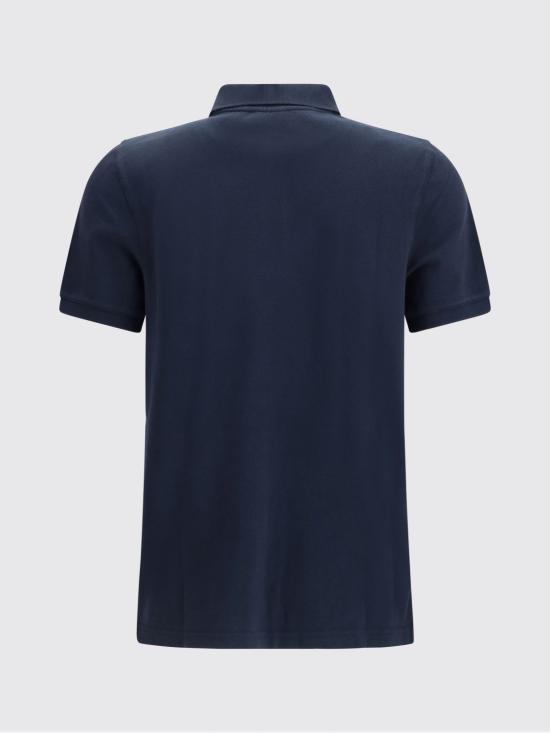 26SS 메종키츠네 폭스 헤드 레귤러 폴로 티셔츠 PM00209KP0002 0413 Blue - MAISON KITSUNE