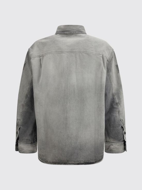 26SS 오프화이트 데님 셔츠 44MYD05VS26D003020 0020 Grey - OFF WHITE