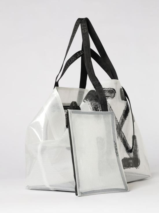 26SS 오프화이트 숄더백 OMNA20TC99FAB001 7910 Transparent - OFF WHITE