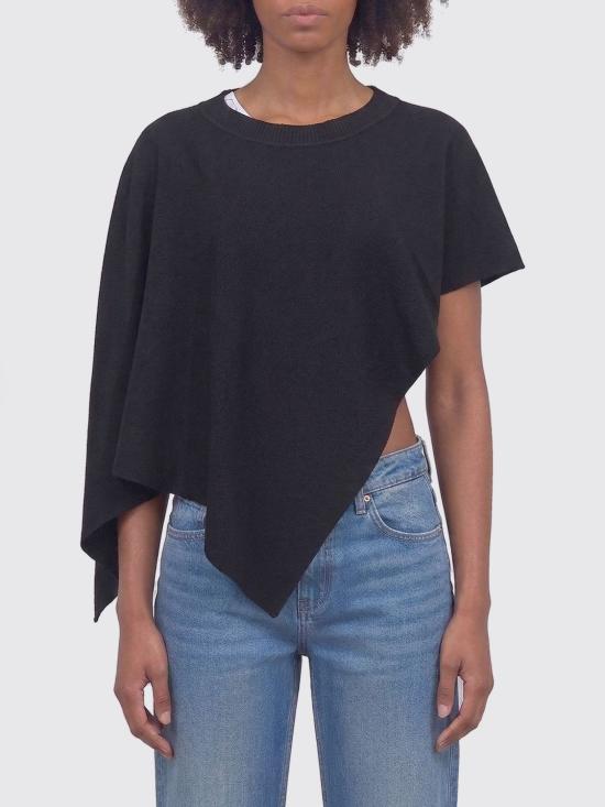 26SS 리비아나 콘티 반팔 티셔츠 F6SA14 Y69 0 Black