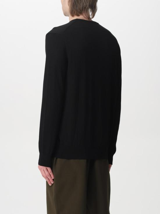 25FW 폴로 랄프로렌 포니 로고 자수 피마 코튼 스웨터 710684957 008 Black - POLO RALPH LAUREN