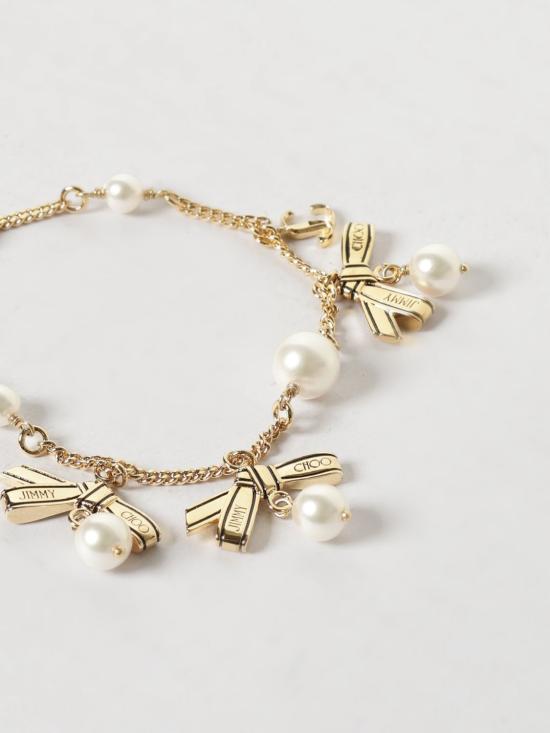 26SS 지미추 팔찌 MULTICHRMRBNBRCLTJKI GOLD BLACK WHITE Gold - JIMMY CHOO