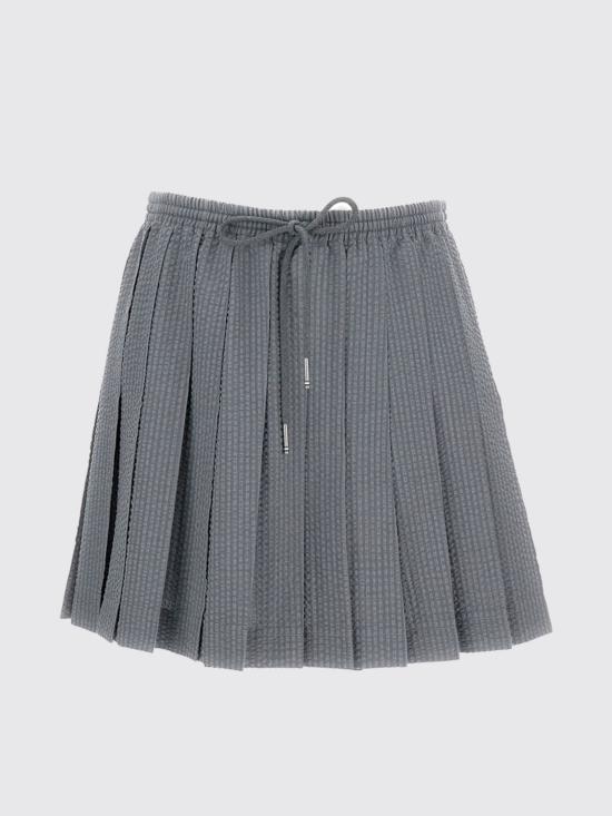 26SS 톰브라운 숏 스커트 FGCA42A06455 055 Grey - THOM BROWNE