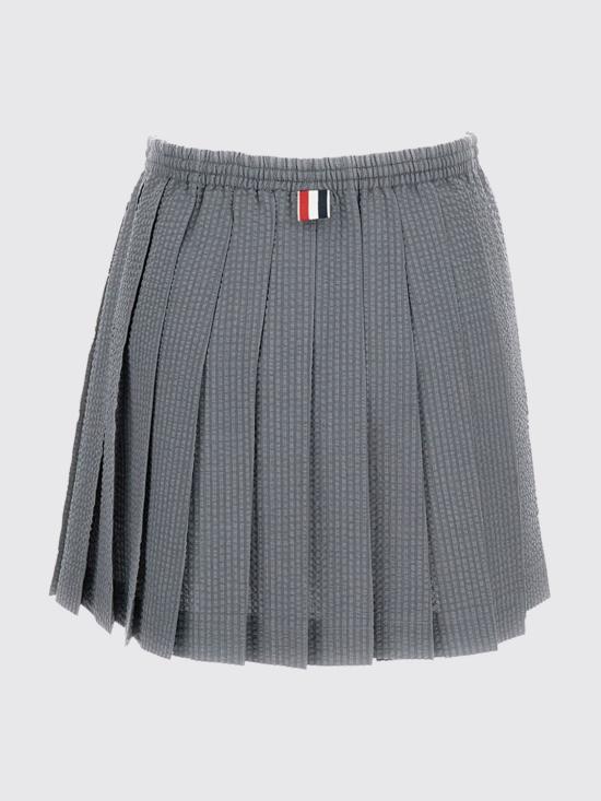 26SS 톰브라운 숏 스커트 FGCA42A06455 055 Grey - THOM BROWNE
