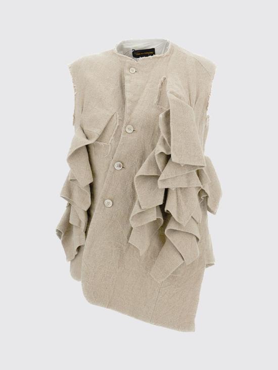 26SS 꼼데가르송 베스트 GQJ013051 1 Beige - COMME DES GARCONS