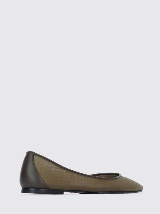 26SS 자크뮈스 플랫 슈즈 FOW00183AW00814 560 Kaki - JACQUEMUS