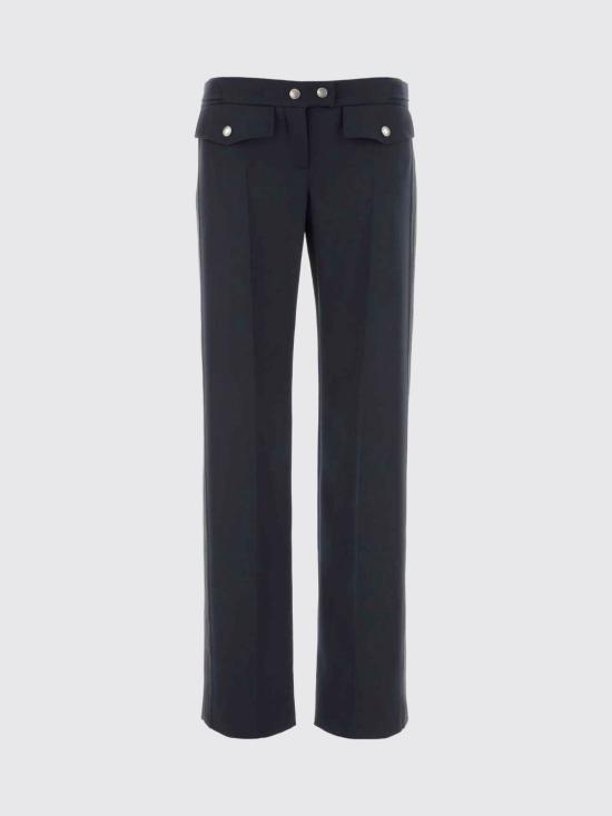 26SS 알렉산더 맥퀸 스트레이트 팬츠 867034QJAAC 4003 Navy - ALEXANDER MCQUEEN