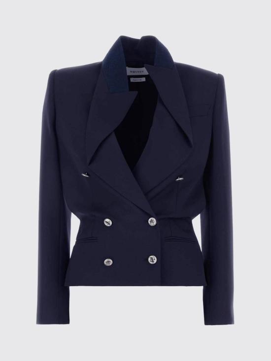 26SS 알렉산더 맥퀸 자켓 859971QJAAC 4003 Navy - ALEXANDER MCQUEEN