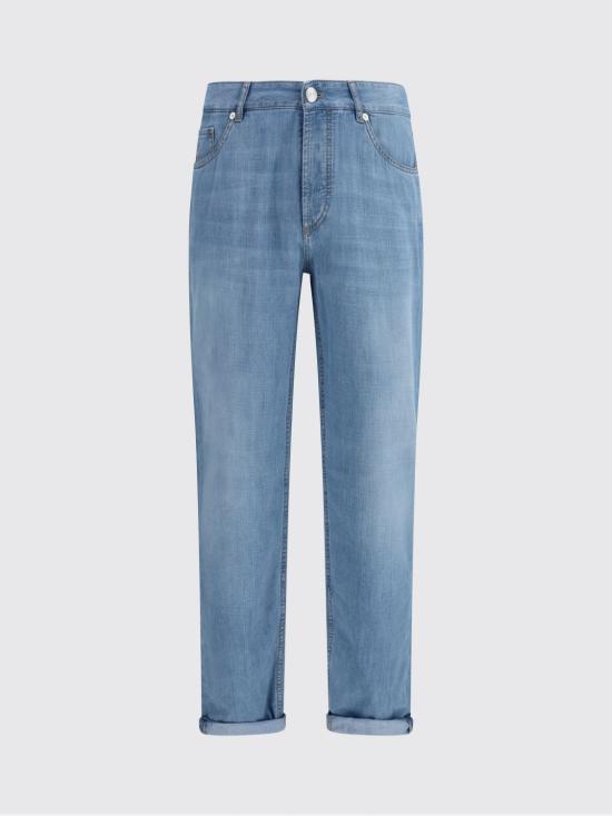 26SS 브루넬로 쿠치넬리 데님 팬츠 ME645D3210 C1470 Blue 1 - BRUNELLO CUCINELLI