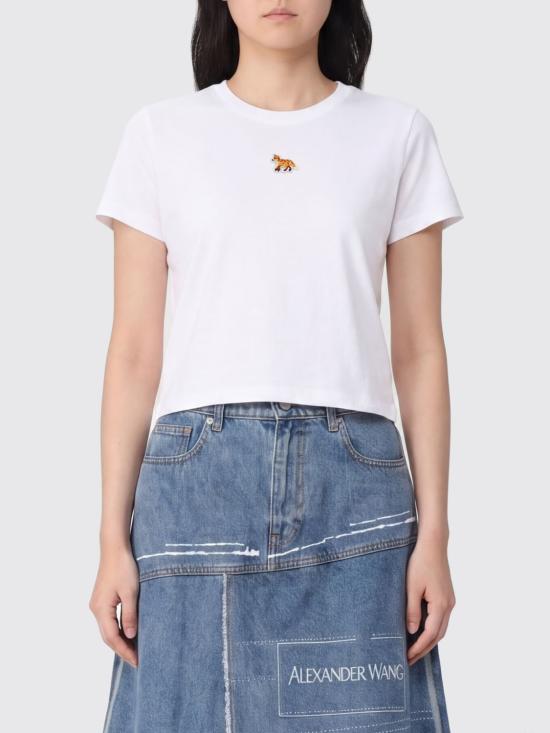 26SS 메종키츠네 베이비 폭스 베이비 티셔츠 PW00111KJ7026 P100 White