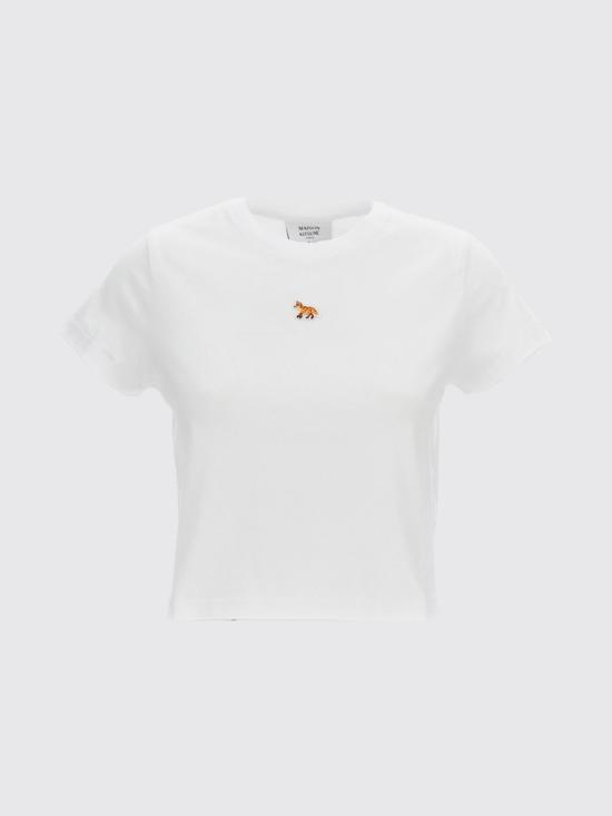 26SS 메종키츠네 베이비 폭스 베이비 티셔츠 PW00111KJ7026 P100 White - MAISON KITSUNE