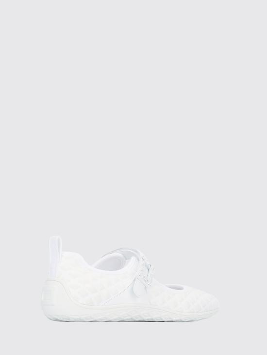 26SS 로저비비에 플랫 슈즈 RVW79344120V5C B001 White - ROGER VIVIER
