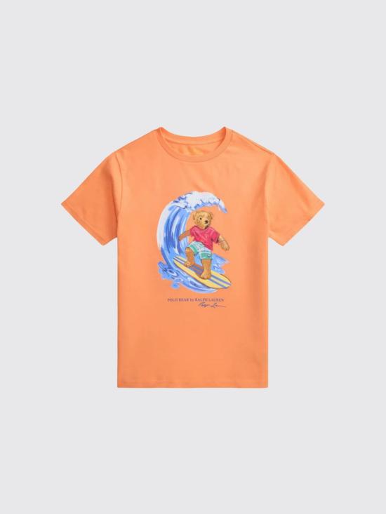26SS [키즈] 폴로 랄프로렌 티셔츠 323B13589 001 Red