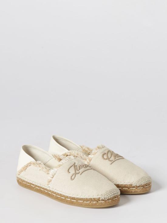 26SS 지미추 로퍼 AVIFLATEIK ALMOND MIX CAPPUCCINO White - JIMMY CHOO