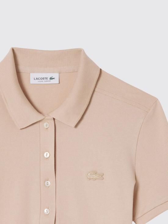 26SS 라코스테 폴로 티셔츠 PF5462 X6F Beige - LACOSTE