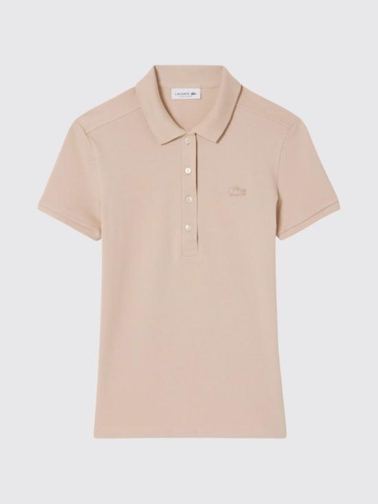 26SS 라코스테 폴로 티셔츠 PF5462 X6F Beige - LACOSTE