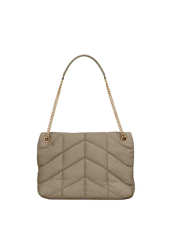 26SS 생로랑 루루 푸퍼 미디움 숄더백 577475 1EL071799 PLAZA TAUPE - SAINT LAURENT