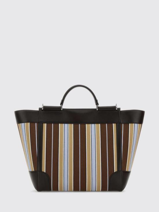 26SS 돌체앤가바나 Sicily jacquard fabric 핸드백 BM2448B0379 8S739 Brown - DOLCE & GABBANA