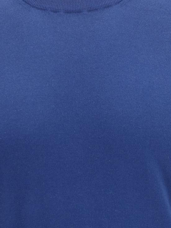 26SS 브루넬로 쿠치넬리 콘트라스트 디테일 코튼 니트 티셔츠 M29805200 COZ76 Avion - BRUNELLO CUCINELLI