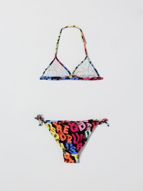 26SS [키즈] 디스퀘어드2 비키니 수영복 DQ3317D0AH0 DQ003 Multicolor - DSQUARED2