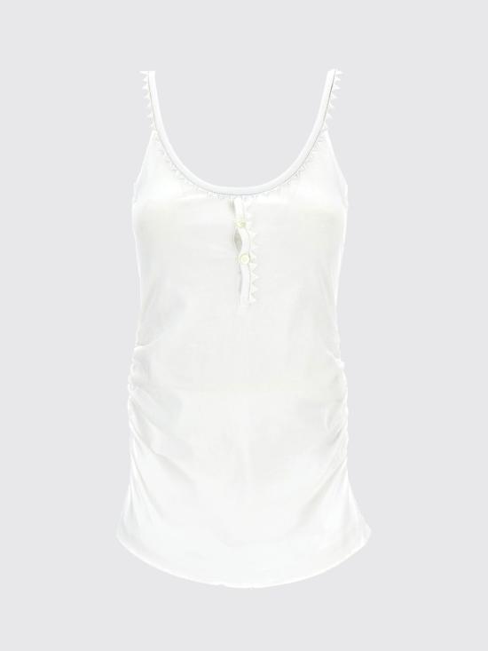 26SS 자크뮈스 민소매 티셔츠 TSW00567AJ00189 100 White - JACQUEMUS