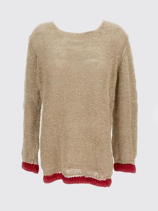 26SS 꼼데가르송 스웨터 GQN007051 1 Beige - COMME DES GARCONS