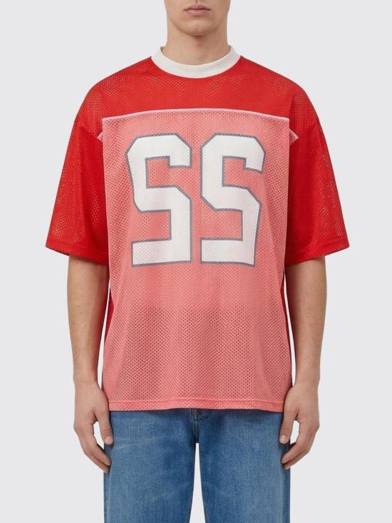 26SS 모스키노 반팔 티셔츠 261ZZA07260247 1115 Red