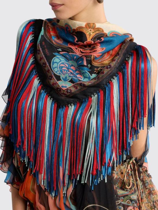 26SS 에트로 머플러/스카프 WAXA0023AQ11U X0871 Black - ETRO