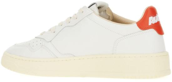 26SS 오트리 메달리스트 로우 스니커즈 AULMTB03WHITESPICYORANGE - AUTRY