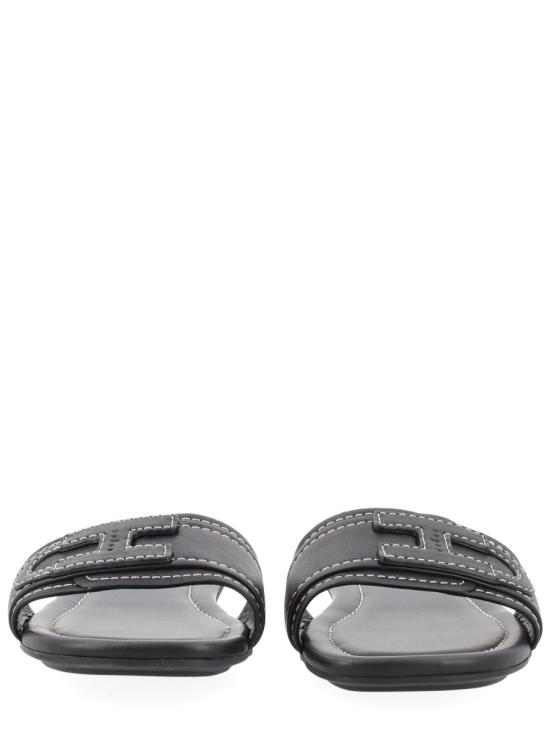 26SS 호간 샌들 HXW6850GC20 KXTB999 BLACK - HOGAN