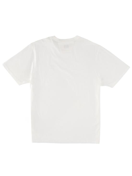 26FW 씨피 컴퍼니 30/1 저지 숏슬리브 로고 패치 티셔츠 RCCMTS726A 005100W103 WHITE - C.P. COMPANY