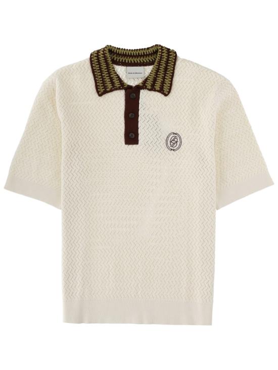 26SS 드롤드무슈 폴로 티셔츠 PO206 CO292OFFWHITE IVORY