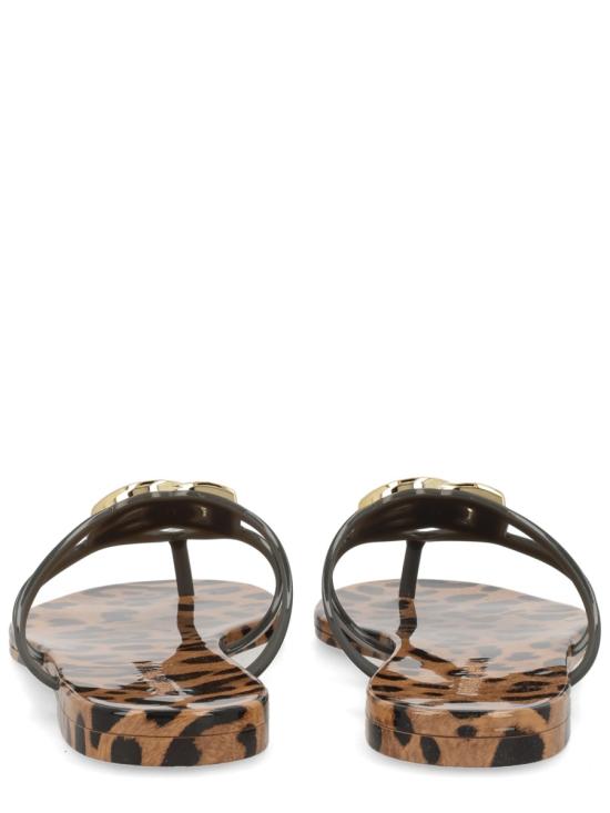 26SS 돌체앤가바나 러버 비치웨어 슬라이드 CW2418 AY850HY13M ANIMALIER - DOLCE & GABBANA