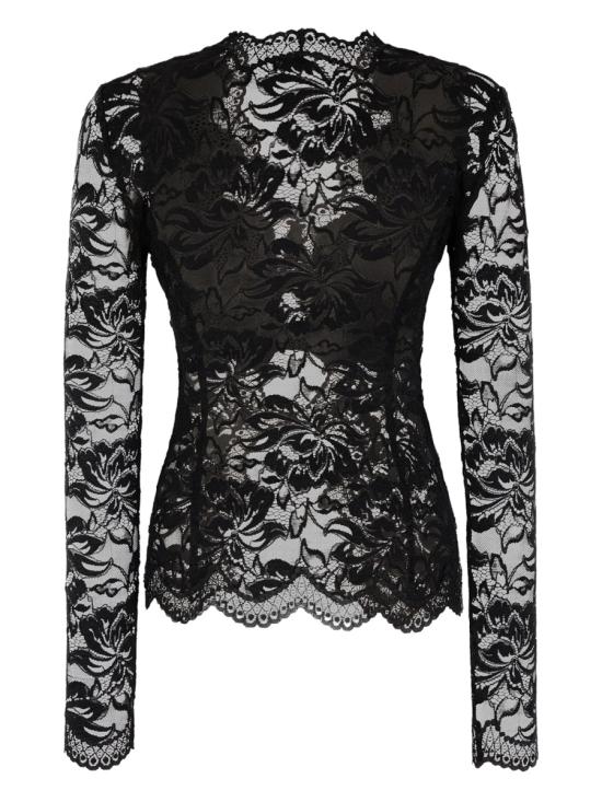 26SS 파코라반 긴팔 티셔츠 26PJTO173PA0170 P001 BLACK - PACO RABANNE