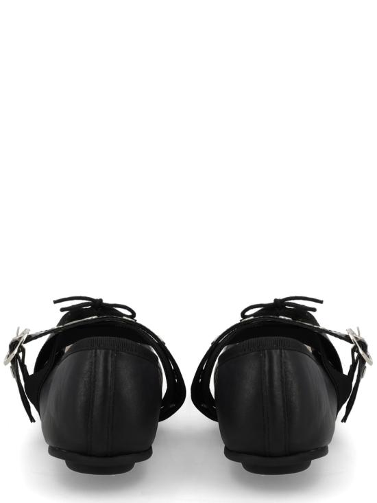 26SS 레페토 발레 트위스트 플랫 슈즈 V4237VVE 410 BLACK - REPETTO