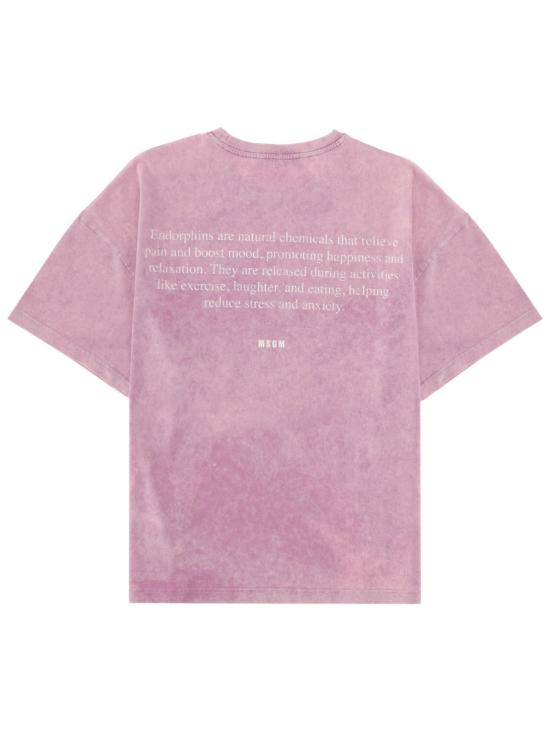 26SS 엠에스지엠 반팔 티셔츠 4040MM104SE 26709112 PINK - MSGM