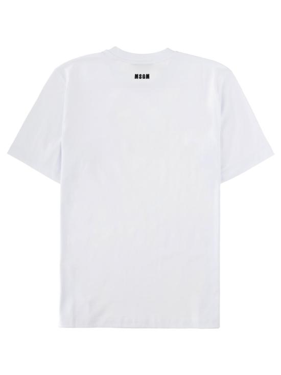26SS 엠에스지엠 반팔 티셔츠 4040MM117D 26700201 WHITE - MSGM