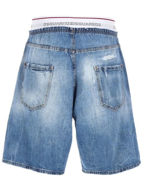 26SS 디스퀘어드2 숏팬츠 S71MU0886 D30038470 BLUE - DSQUARED2