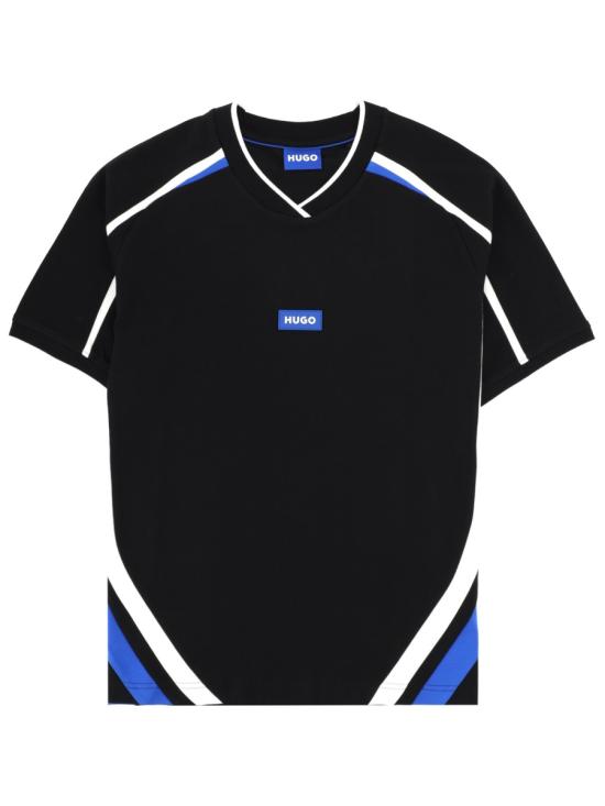 26SS 휴고보스 반팔 티셔츠 50556611 10276102001 BLACK